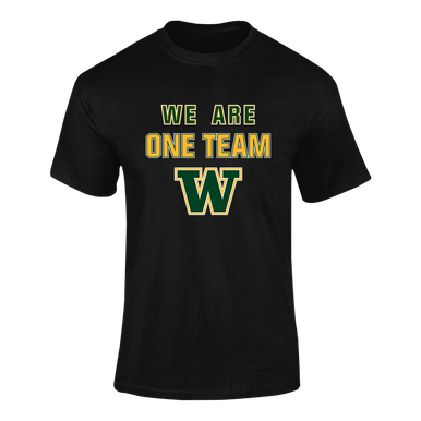 Whitefish Bulldogs We Are One Team Men's Premium SS T-Shirt