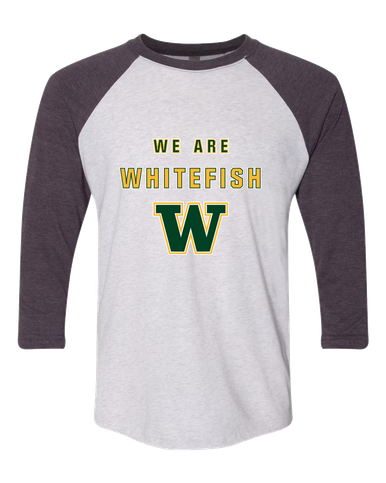 Whitefish Bulldogs We Are Men's Baseball T-Shirt
