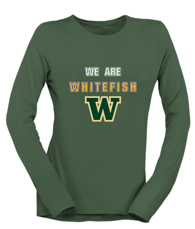 Whitefish Bulldogs We Are Women's Premium LS T-Shirt