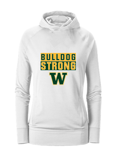 Whitefish Bulldogs Strong #1 Women's Hoodie