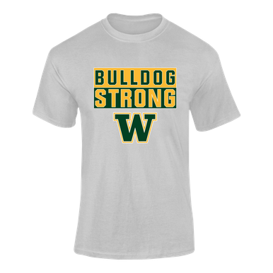 Whitefish Bulldogs Strong #1 Men's SS T-Shirt