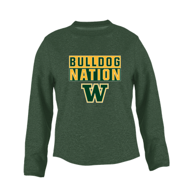 Whitefish Bulldogs Nation #1 Women's Sweatshirt