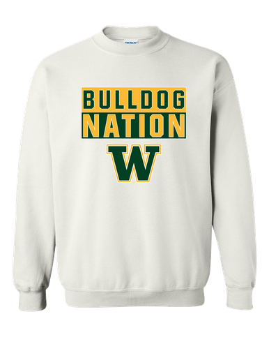 Whitefish Bulldogs Nation #1 Men's Sweatshirt