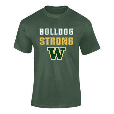 Whitefish Bulldogs Strong #2 Men's SS T-Shirt