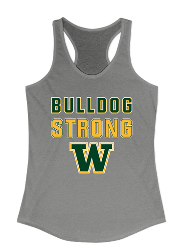 Whitefish Bulldogs Strong #2 Women's Tank Top