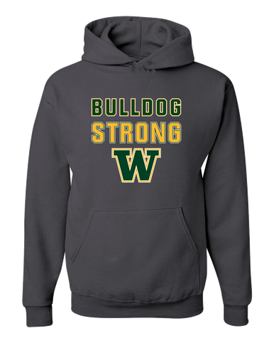 Whitefish Bulldogs Strong #2 Men's Premium Hoodie