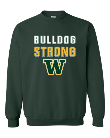 Whitefish Bulldogs Strong #2 Men's Sweatshirt
