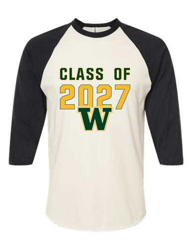 Whitefish Bulldogs Class of 2027 Men's Baseball T-Shirt