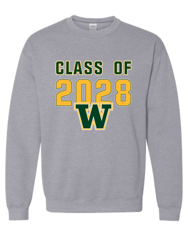 Whitefish Bulldogs Class of 2028 Men's Sweatshirt