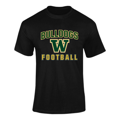 Whitefish Bulldogs Football #1 Men's Premium SS T-Shirt