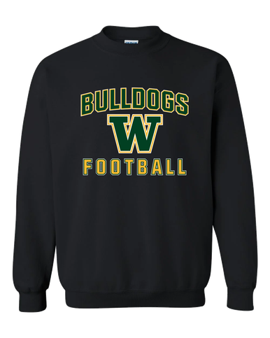 Whitefish Bulldogs Football #1 Men's Sweatshirt