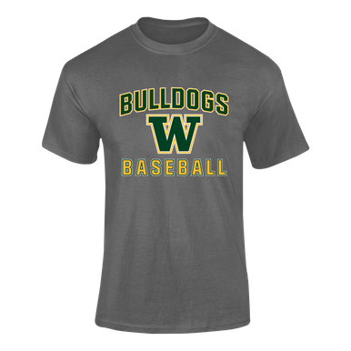 Whitefish Bulldogs Baseball #1 Men's Premium SS T-Shirt