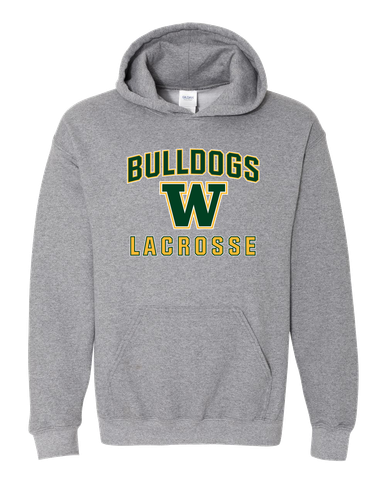 Whitefish Bulldogs Lacrosse Men's Hoodie