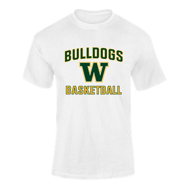 Whitefish Bulldogs Basketball #1 Men's Premium SS T-Shirt