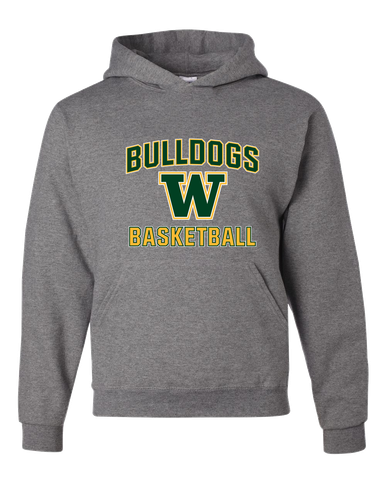 Whitefish Bulldogs Basketball #1 Men's Premium Hoodie