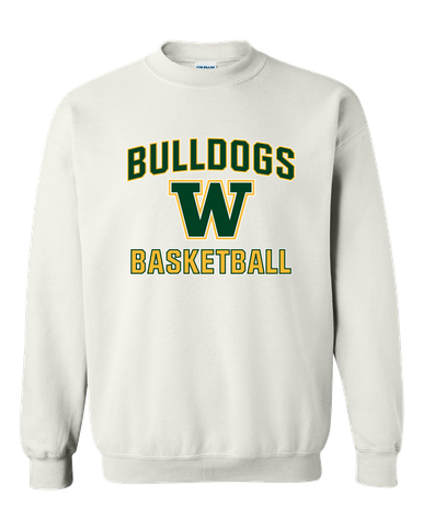 Whitefish Bulldogs Basketball #1 Men's Sweatshirt