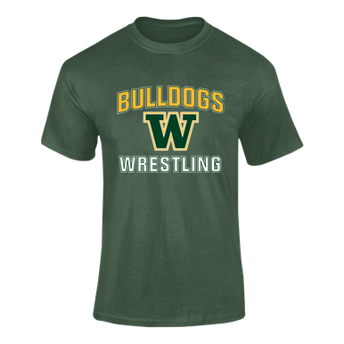 Whitefish Bulldogs Wrestling Men's SS T-Shirt