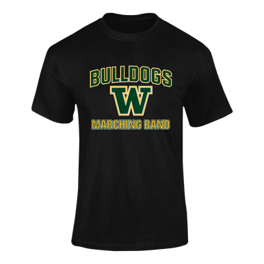 Whitefish Bulldogs Marching Band Men's SS T-Shirt
