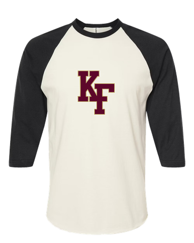 King's Fork Bulldogs KF Mascot #1 Men's Baseball T-Shirt