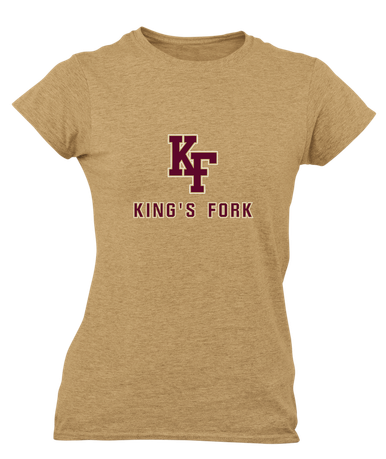 King's Fork Bulldogs KF Mascot #2 Women's SS T-Shirt