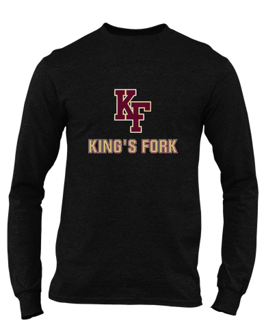King's Fork Bulldogs KF Mascot #2 Men's Premium LS T-Shirt