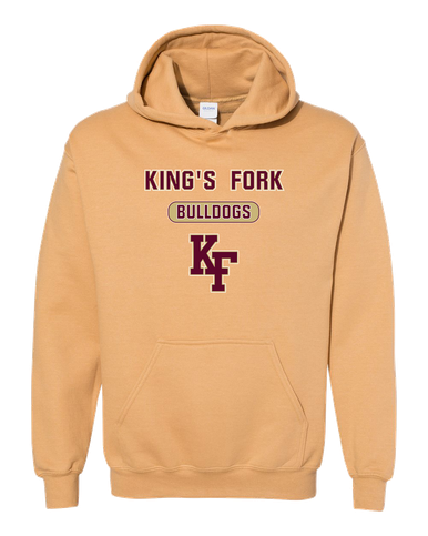 King's Fork Bulldogs KF Mascot #3 Men's Hoodie