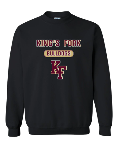 King's Fork Bulldogs KF Mascot #3 Men's Sweatshirt