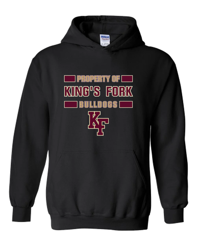 King's Fork Bulldogs KF Property Of Men's Hoodie