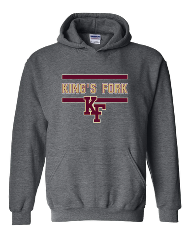 King's Fork Bulldogs KF Mascot #4 Men's Hoodie