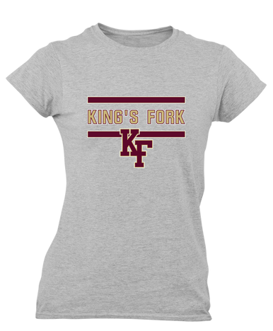 King's Fork Bulldogs KF Mascot #4 Women's SS T-Shirt