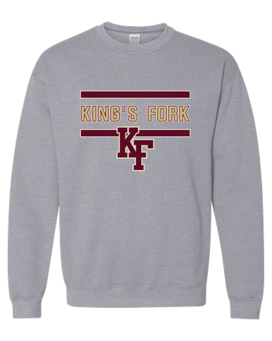 King's Fork Bulldogs KF Mascot #4 Men's Sweatshirt