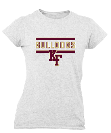 King's Fork Bulldogs KF Mascot #5 Women's SS T-Shirt