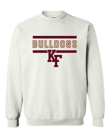 King's Fork Bulldogs KF Mascot #5 Men's Sweatshirt