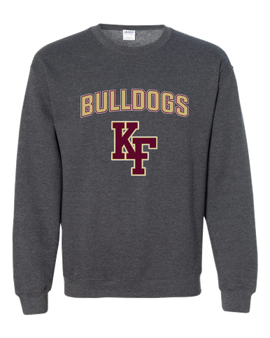 King's Fork Bulldogs KF Mascot #6 Men's Sweatshirt