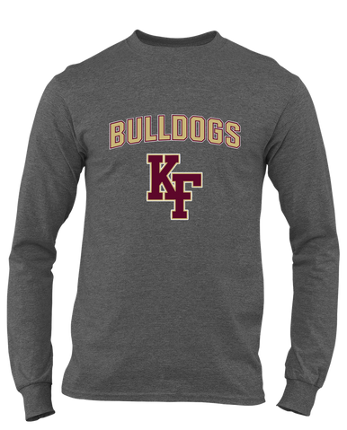 King's Fork Bulldogs KF Mascot #6 Men's Premium LS T-Shirt