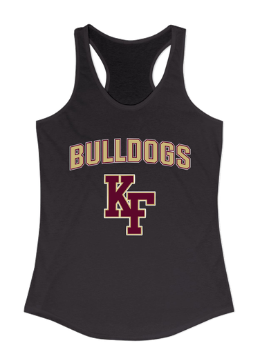 King's Fork Bulldogs KF Mascot #6 Women's Tank Top