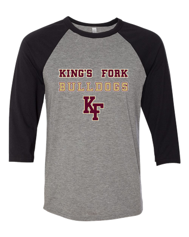 King's Fork Bulldogs KF Spirit Men's Baseball T-Shirt