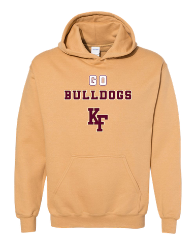 King's Fork Bulldogs KF Go Team Men's Hoodie