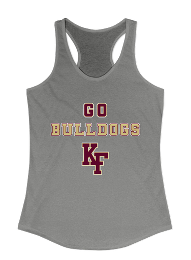 King's Fork Bulldogs KF Go Team Women's Tank Top