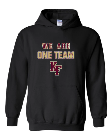 King's Fork Bulldogs KF We Are One Team Men's Hoodie