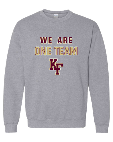 King's Fork Bulldogs KF We Are One Team Men's Sweatshirt