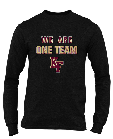 King's Fork Bulldogs KF We Are One Team Men's Premium LS T-Shirt