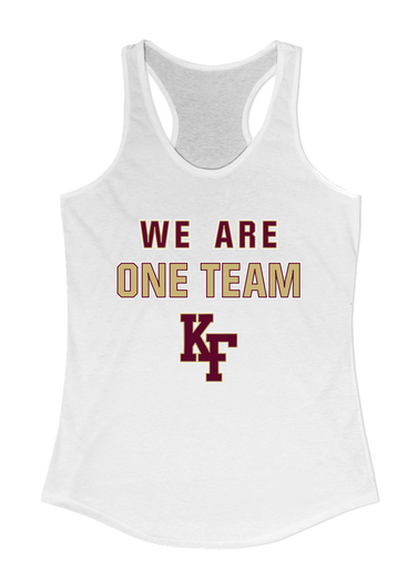 King's Fork Bulldogs KF We Are One Team Women's Tank Top