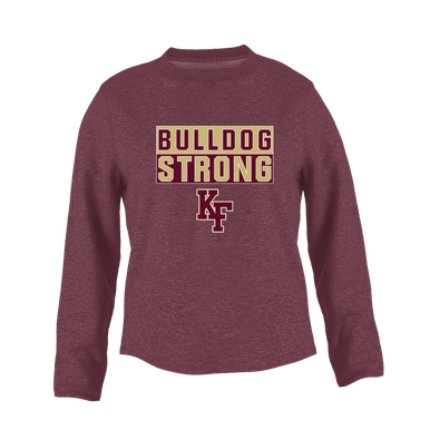 King's Fork Bulldogs KF Strong #1 Women's Sweatshirt