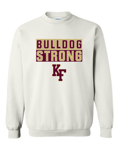King's Fork Bulldogs KF Strong #1 Men's Sweatshirt