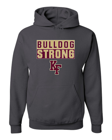 King's Fork Bulldogs KF Strong #1 Men's Premium Hoodie