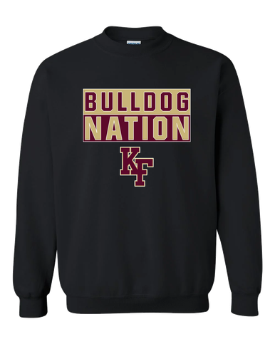 King's Fork Bulldogs KF Nation #1 Men's Sweatshirt