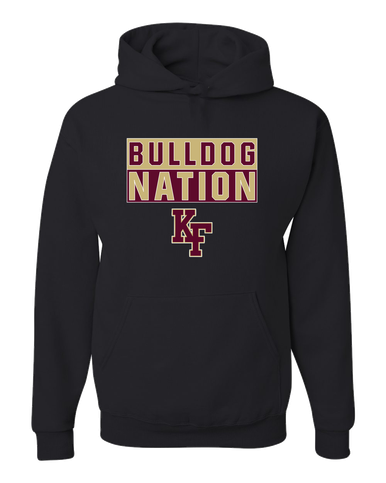 King's Fork Bulldogs KF Nation #1 Men's Premium Hoodie