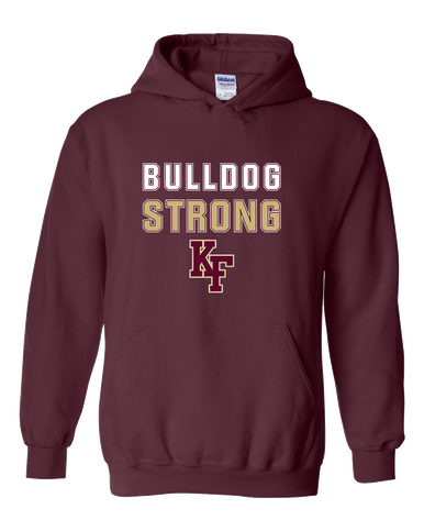 King's Fork Bulldogs KF Strong #2 Men's Hoodie