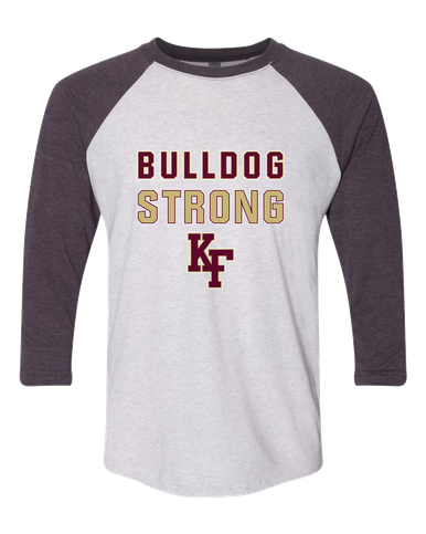 King's Fork Bulldogs KF Strong #2 Women's Baseball T-Shirt